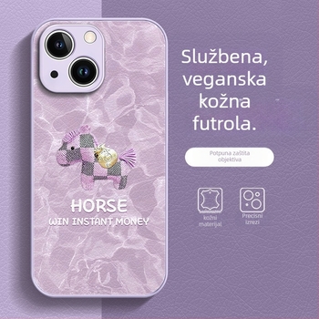 Zaštitna maska za telefon s kineskim stilom, TPU materijal, obojeni završetak, otpornost na pad, kompatibilan s iPhone 13 serijom i 14 Pro