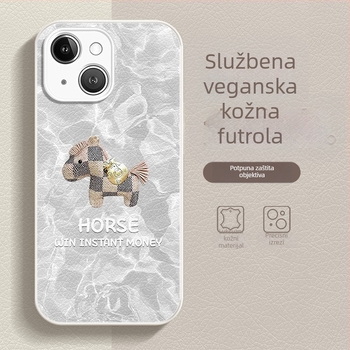 Zaštitna maska za telefon s kineskim stilom, TPU materijal, obojeni završetak, otpornost na pad, kompatibilan s iPhone 13 serijom i 14 Pro