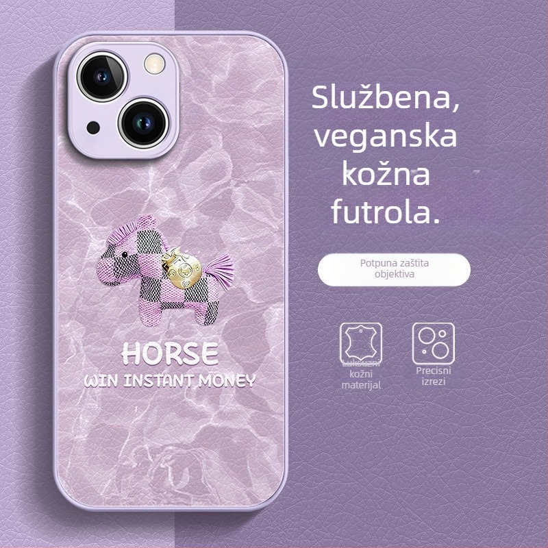 Zaštitna maska za telefon s kineskim stilom, TPU materijal, obojeni završetak, otpornost na pad, kompatibilan s iPhone 13 serijom i 14 Pro