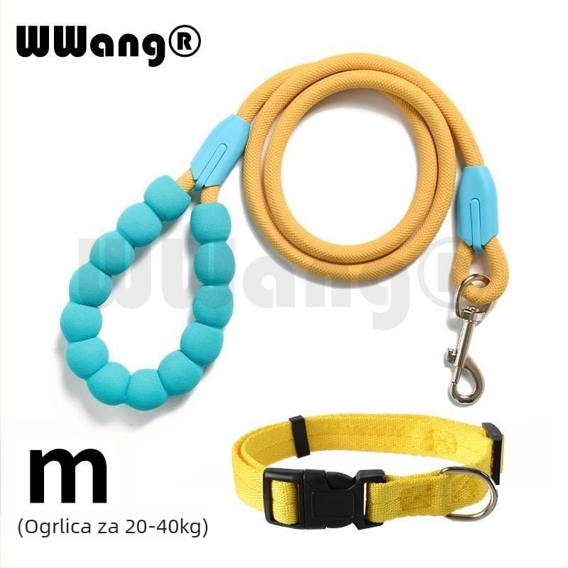 Višenamjenski povodac za pse za šetnju – najlon, izvlačni, pogodan za male i srednje pse