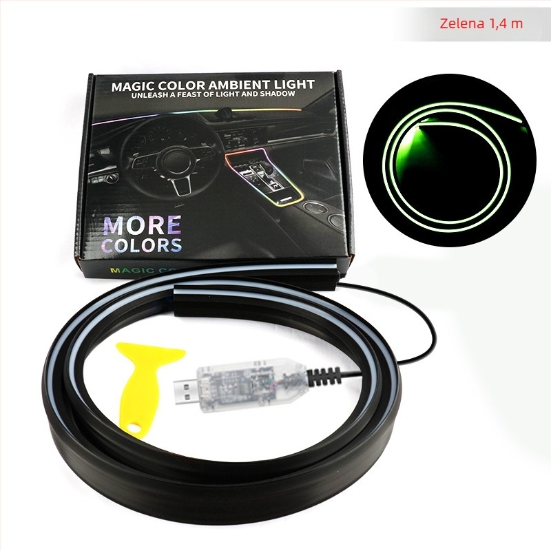 Ambijentalno LED svjetlo za prednje vjetrobransko staklo – akril, 13W, 5V, 0.8A