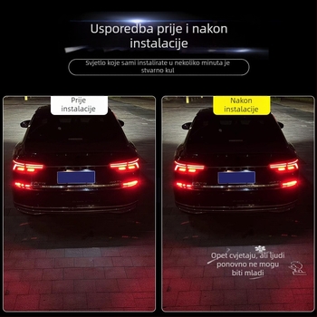 Serada VW projektor lampica za registracijsku pločicu — kompatibilno s vozilima Volkswagen