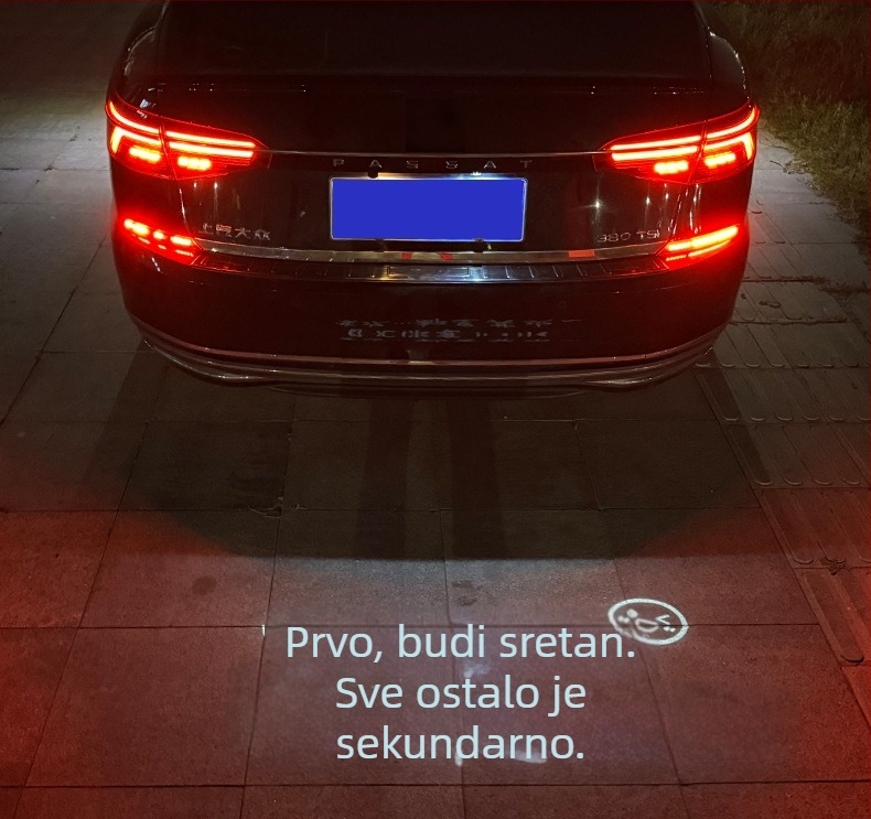 Serada VW projektor lampica za registracijsku pločicu — kompatibilno s vozilima Volkswagen