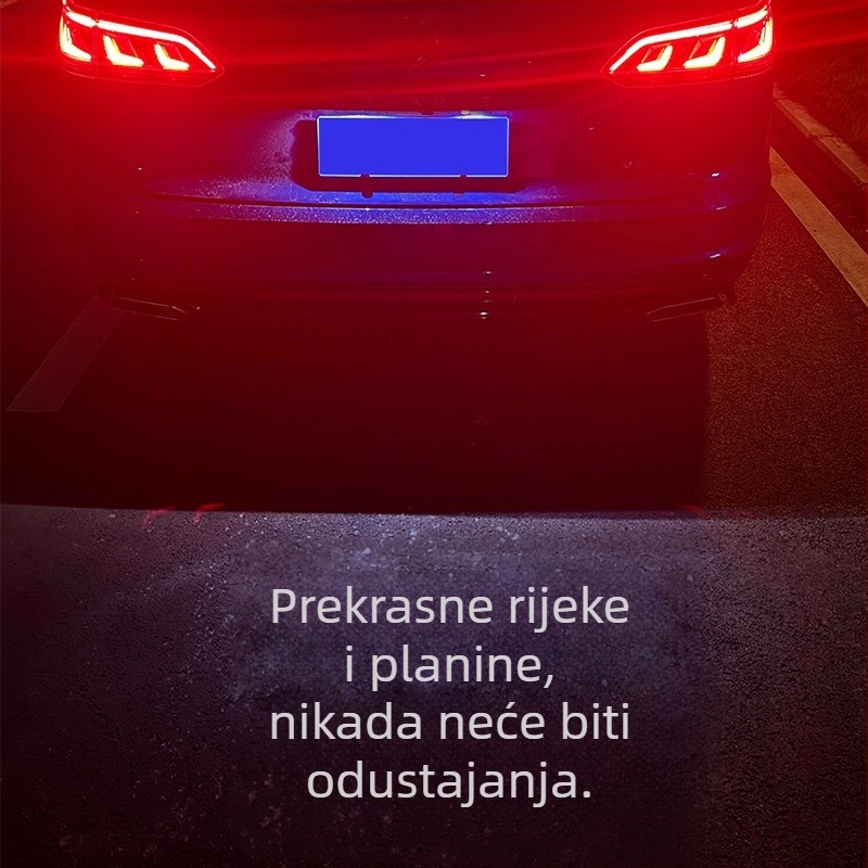 Serada VW projektor lampica za registracijsku pločicu — kompatibilno s vozilima Volkswagen