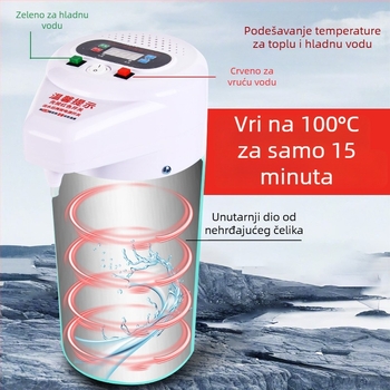 Kamionski 24V vodovodni dispenser s inteligentnim grijanim i čajnikom za šalice — ABS + nehrđajući čelik, prilagodljiva obrada