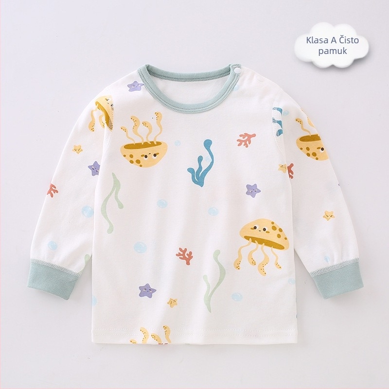 Dječji topli gornji dio od krzna zeca, Lei Guang, za novorođenčad, proljeće 2024