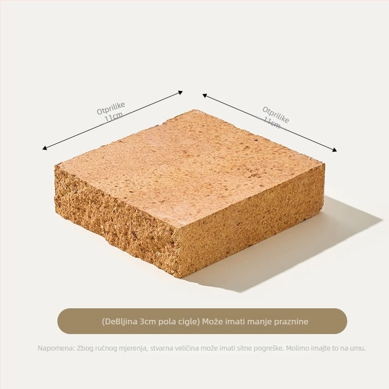 Rekviziti za fotografiju s kamenom teksturom – nepravilni geometrijski blokovi za prikaz kozmetike i nakita, brend Light and Shadow Stars