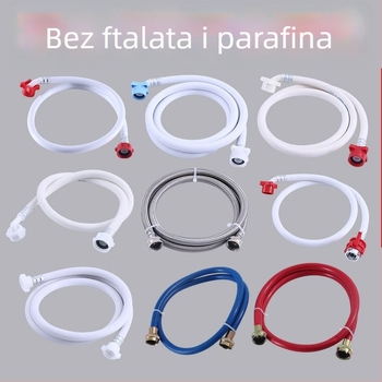 Cijev za ulaz i odvod perilice, univerzalni navoji, PVC materijal, nominalni tlak 1, radna temperatura 1