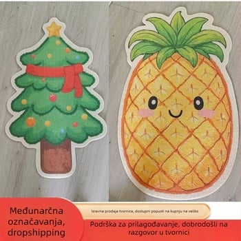 Daska za penjanje mačke u karikaturalnom dizajnu, zaštita kauča od filca, otporna na habanje, višenamjenska zidna naljepnica, paket od 100 kom