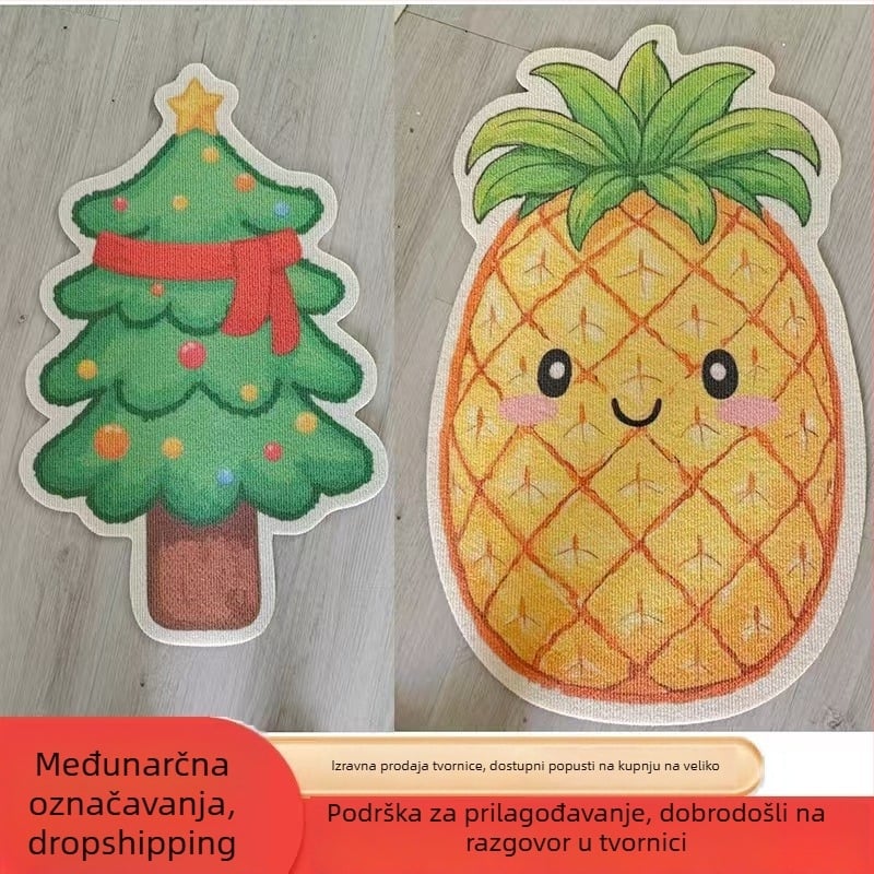 Daska za penjanje mačke u karikaturalnom dizajnu, zaštita kauča od filca, otporna na habanje, višenamjenska zidna naljepnica, paket od 100 kom