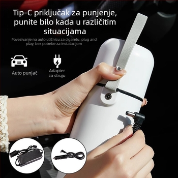Ugrađeni masažer u automobilu za grijanje vode, izolacija, kanvas materijal, snaga 1W