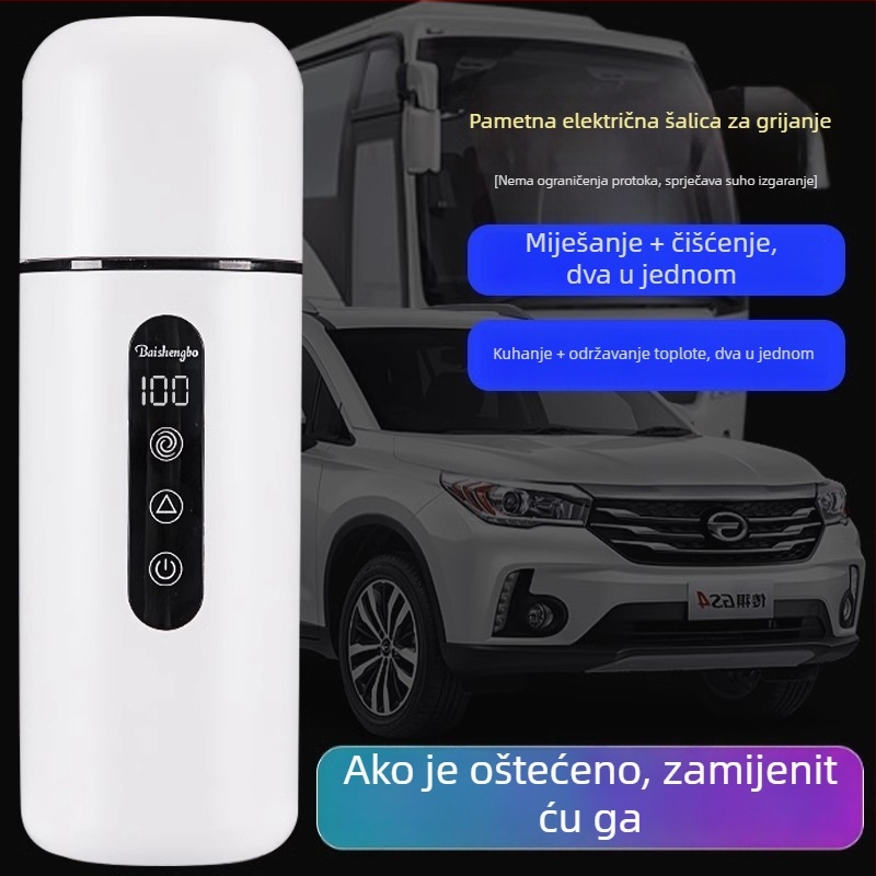 Ugrađeni masažer u automobilu za grijanje vode, izolacija, kanvas materijal, snaga 1W