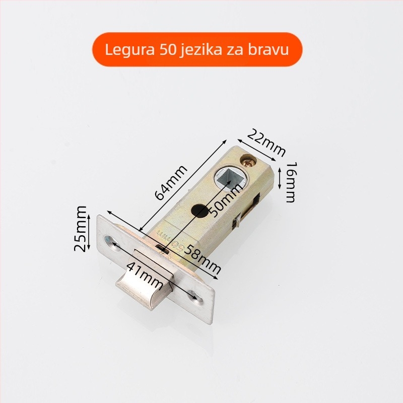 Tijelo brave za vrata – tropolno, cinkova legura, moderan minimalistički stil