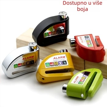 Alarmni disk-brzinski lokot za električni bicikl i motocikl, DF 8308, Materijal: cinkova legura bakra, Težina: 0,51 kg