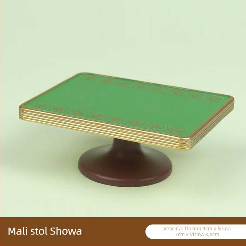 Ovalna park mini scena od smole — Brahma, dekor od smole, pastoralni stil, kartonska ambalaža