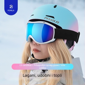 Skijaška kaciga za odrasle, unisex, ABS+EPS jezgra, kaciga za biciklizam