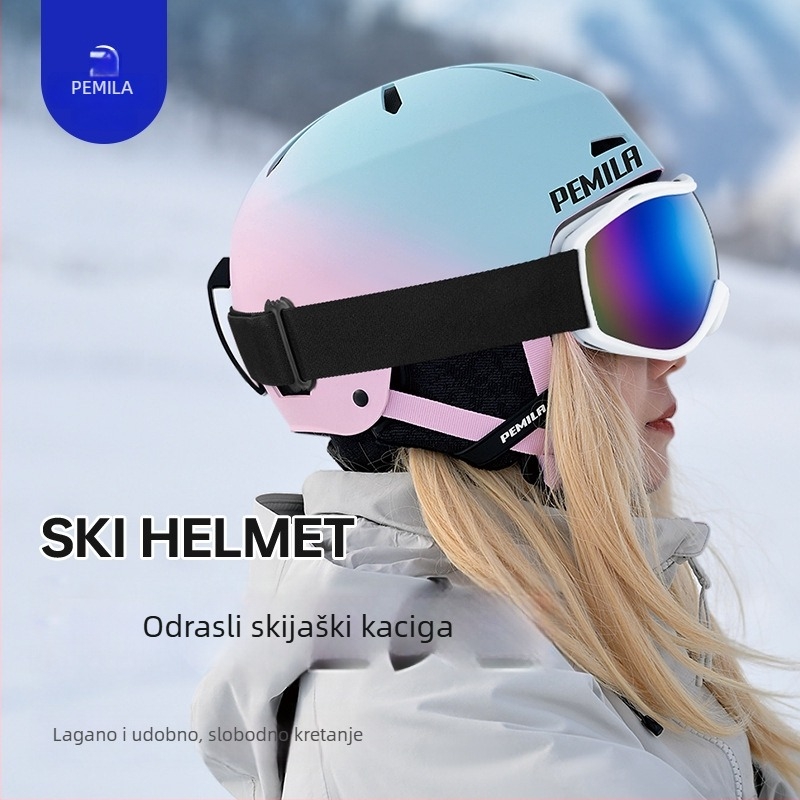 Skijaška kaciga za odrasle, unisex, ABS+EPS jezgra, kaciga za biciklizam