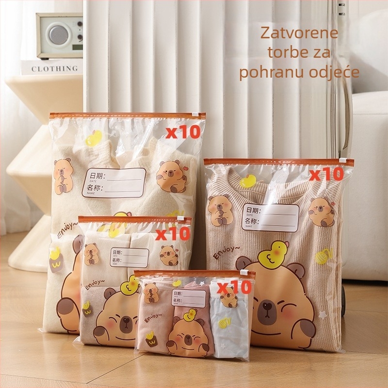 Putna torba – polietilen materijal, protiv plijesni, za spavaću sobu, dom i školu; višenamjenski organizator (putovanja, šminka, kuhinja, radna površina, spavaća soba, kupaonica)