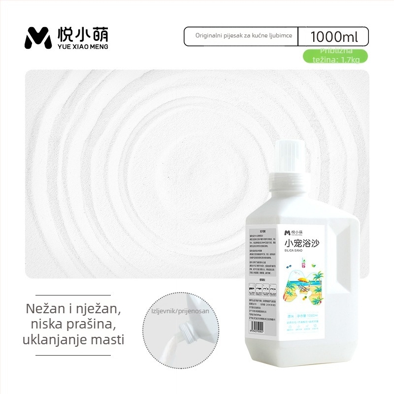 Yue Xiaomeng Dva u jednome kupajući pijesak za male kućne ljubimce s uklanjanjem mirisa