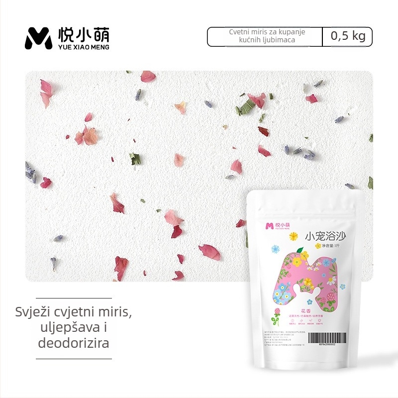 Yue Xiaomeng Dva u jednome kupajući pijesak za male kućne ljubimce s uklanjanjem mirisa