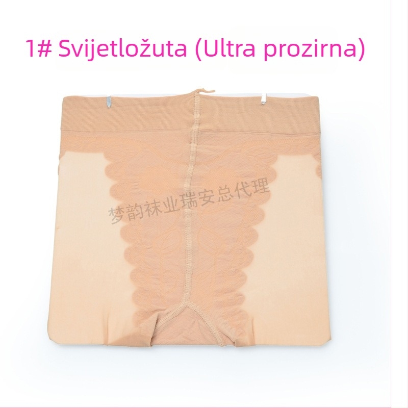 Dream Rhyme 6123 Ultra-tanke velur kolotne s bikini izrezom za podizanje bokova i oblikovanje