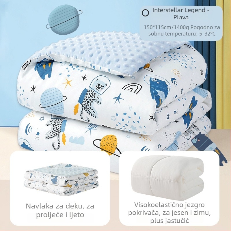 Dječja deka za novorođenčad, četiri sezone, materijal: kemijska vlakna, moderan i jednostavan stil, brend Goodbaby