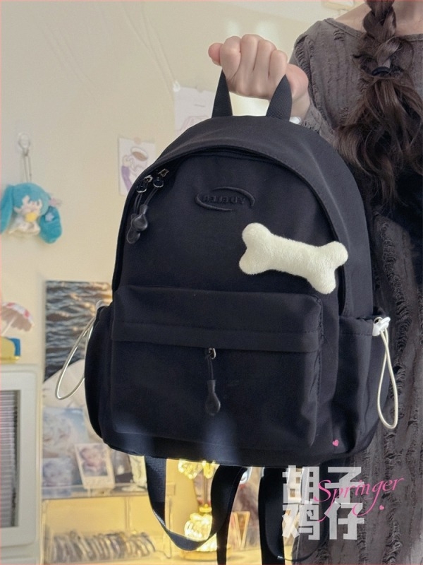 Mini ruksak u korejskom stilu, najlon, unisex, kapacitet 20–35 L