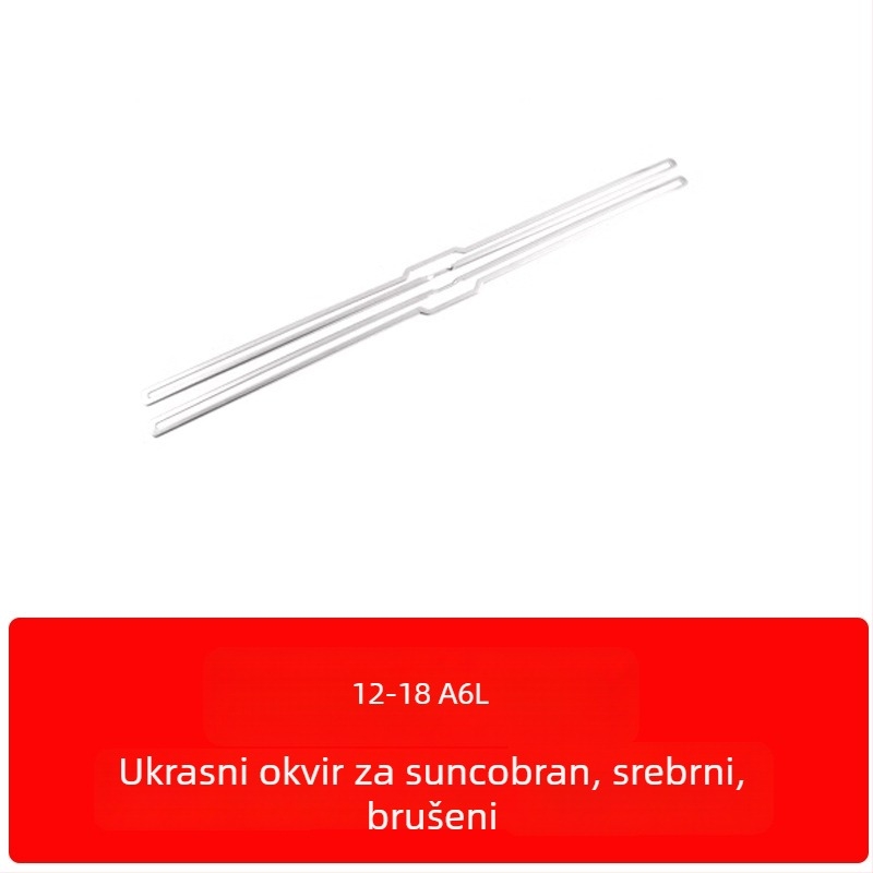 Zhan ke nehrđajući čelik – okvir središnje konzole i unutarnja ploča vrata za Audi A6L/A7 (12-18) – otporan na ogrebotine i habanje