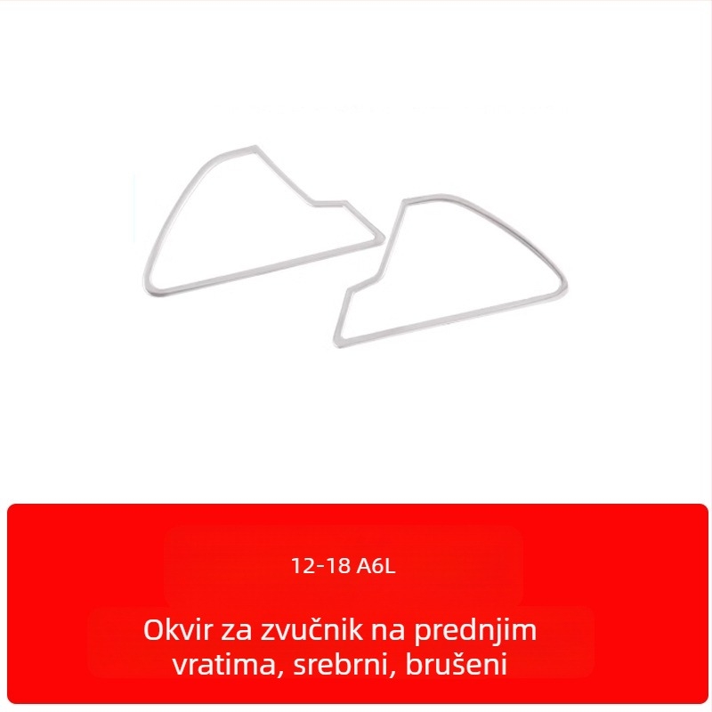 Zhan ke nehrđajući čelik – okvir središnje konzole i unutarnja ploča vrata za Audi A6L/A7 (12-18) – otporan na ogrebotine i habanje