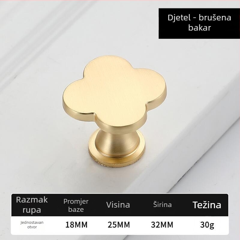 Dječje ručice za ormariće, od cinkovog legura, model 876, moderan minimalistički stil, elektroplatirani završetak, za vrata ormarića, garderobu i ladice