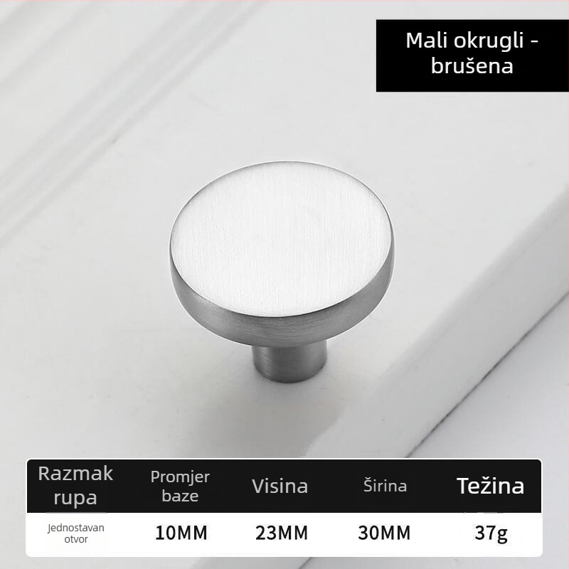 Dječje ručice za ormariće, od cinkovog legura, model 876, moderan minimalistički stil, elektroplatirani završetak, za vrata ormarića, garderobu i ladice