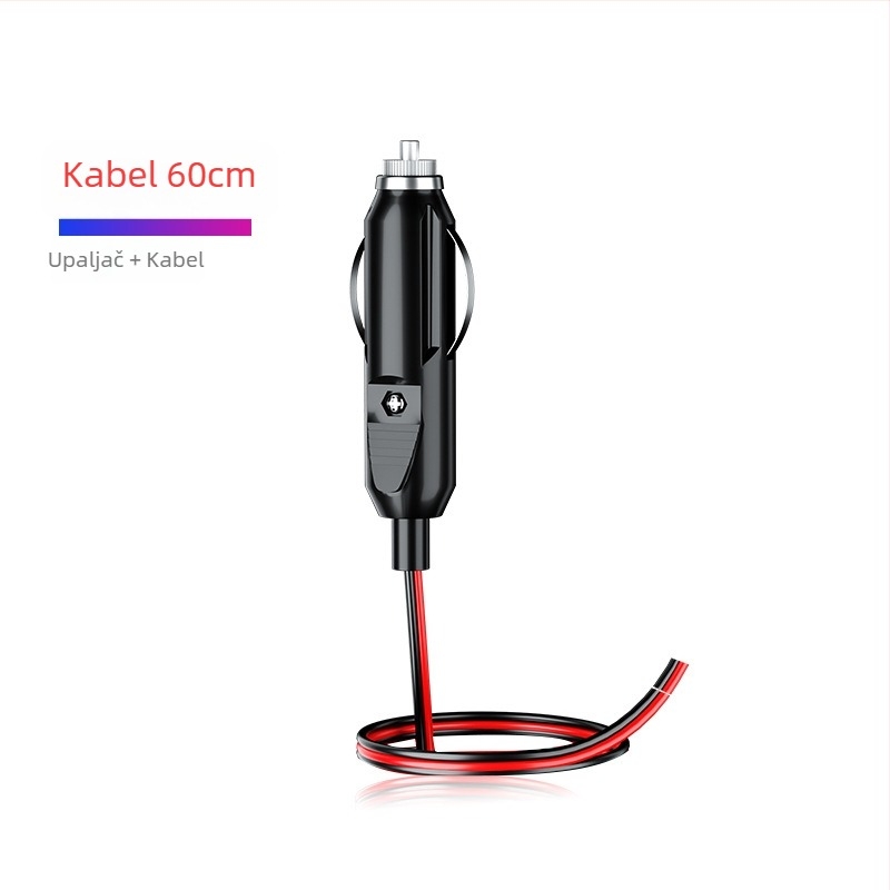Automobilski produžni kabel za upaljač 12V/24V, Bakelit kućište, model Y8, 250W