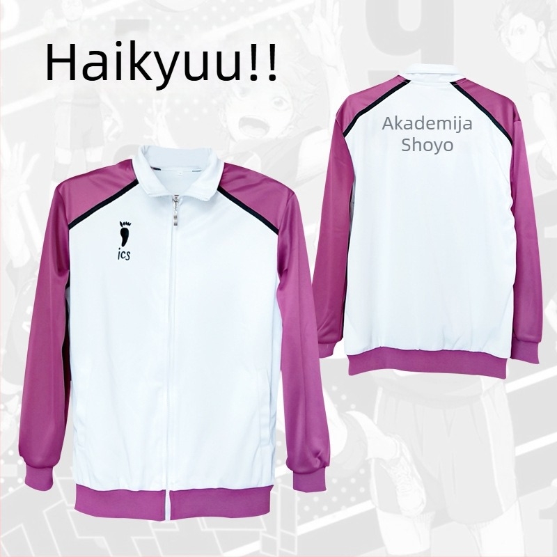 Cosplay dres za odbojkaški tim – baršunasti poliester, glavni materijal 80%, sekundarni 50%, Unisex, Za igre/Anime uloge, Ljeto 2022