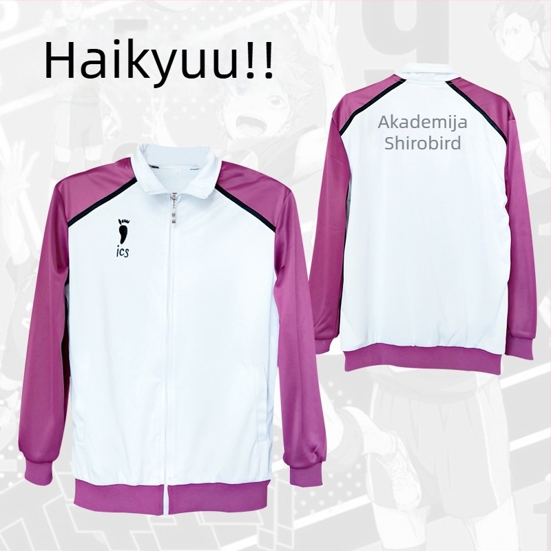 Cosplay dres za odbojkaški tim – baršunasti poliester, glavni materijal 80%, sekundarni 50%, Unisex, Za igre/Anime uloge, Ljeto 2022