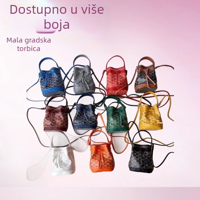 Bucket torba — gradski stil jednostavnosti, materijal: super vlakno, unutarnja podstava: platno, način otvaranja: otvoreno