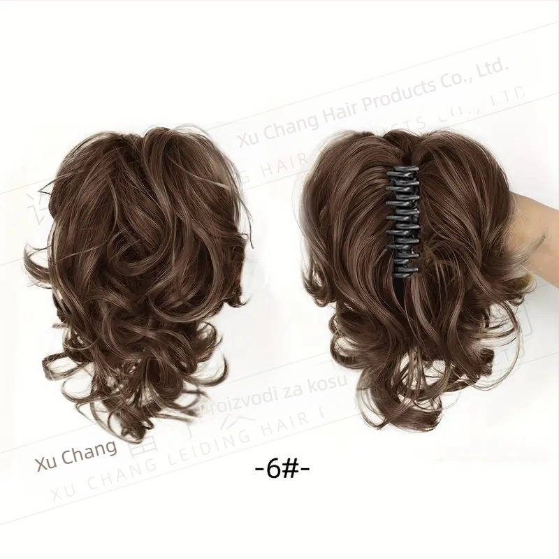 Pt 197 Ponytail perika s klipom — vlakna otporna na visoke temperature, mehanizam, za žene