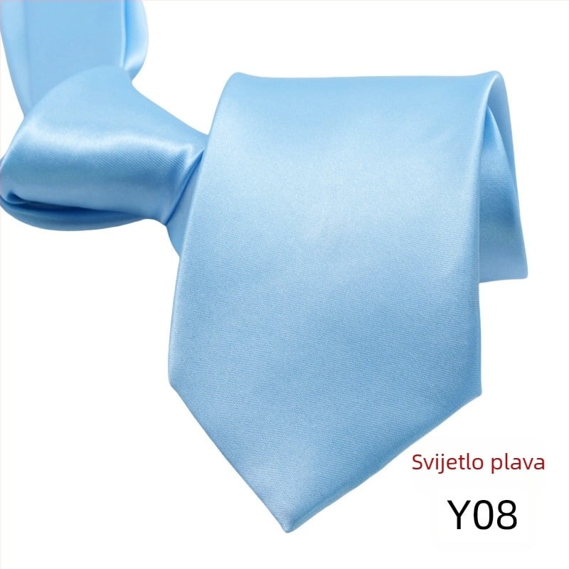 Kravata od rayona, monokromna, unisex/administrativni stil, podstava: mješavina