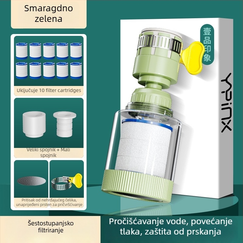 Filtar za slavinu – produženje za kuhinju, PP materijal, direktna instalacija, jednonamjensko upravljanje, model L10205, First Impression, stil Light Luxury