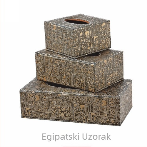 Kožna kutija za maramice – ručna izrada, izvlačna unutarnja posuda, model FJ-0741, mogućnost prilagođenog logotipa, pogodna za gostinjsku sobu i stol