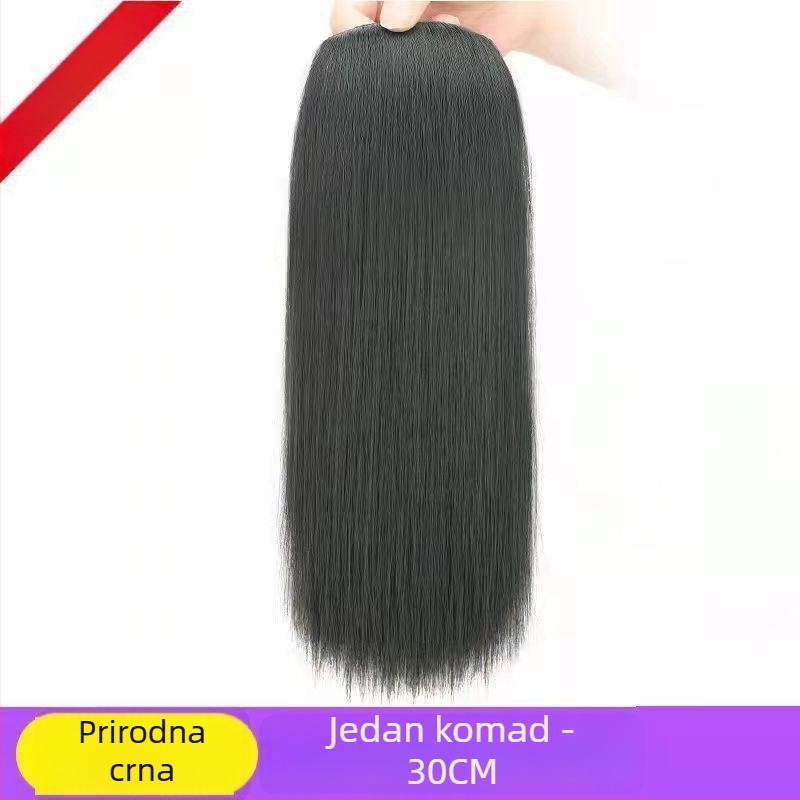 Ex06 Povećanje volumena kose — Dvije bezšivne pločice za koron i bočne strane, ravna kosa, žica visoke temperature, dizajn s mehanizmom, bez bojanja