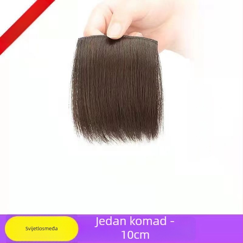 Ex06 Povećanje volumena kose — Dvije bezšivne pločice za koron i bočne strane, ravna kosa, žica visoke temperature, dizajn s mehanizmom, bez bojanja