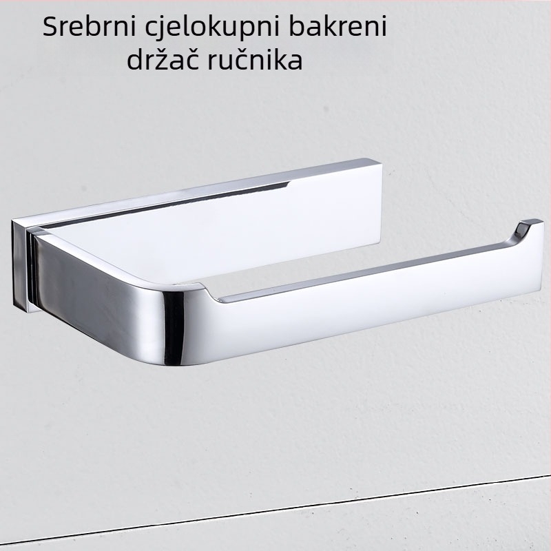 Držač ručnika bez bušenja, od bakra, antik, europski stil, okrugli (Materijal: Bakar; Certifikacija: EU CE certifikat; Porijeklo: kontinentalna Kina)
