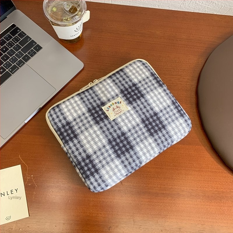 Torba za tablet od izdržljivog poliestera, prugasti uzorak, podstava od poliestera