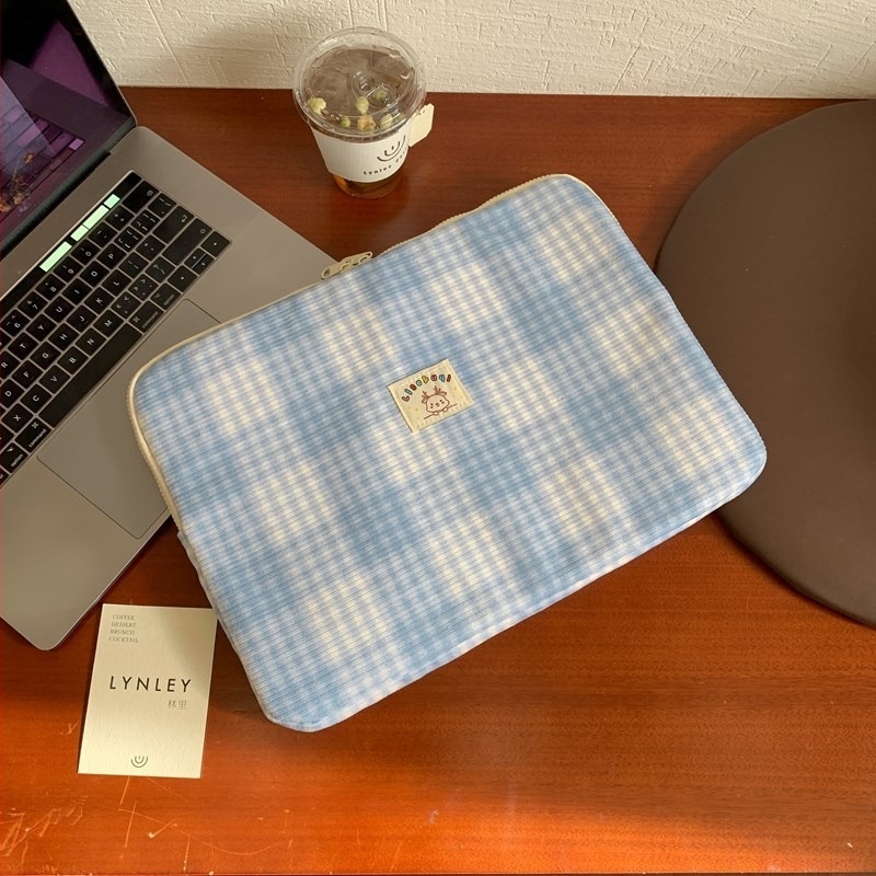 Torba za tablet od izdržljivog poliestera, prugasti uzorak, podstava od poliestera