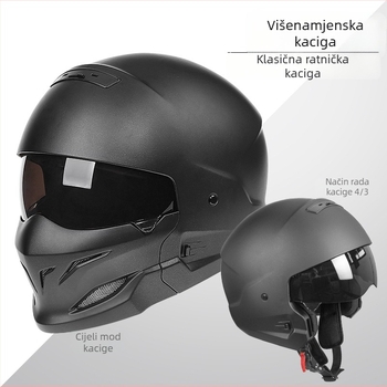 Scorpion Gen 1 Vintage modularna kaciga — ABS, za odrasle, sve sezone, za motocikle, 3C potvrda