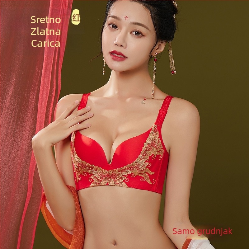 Set grudnjaka s čipkastim uzorkom, 3/4 kup, bez metalnih obruča, oblikovane čašice s tankim gornjim dijelom i debelim donjim dijelom, glavna tkanina najlon, podstava spandeks, stražnje kopčanje s četiri reda kukica