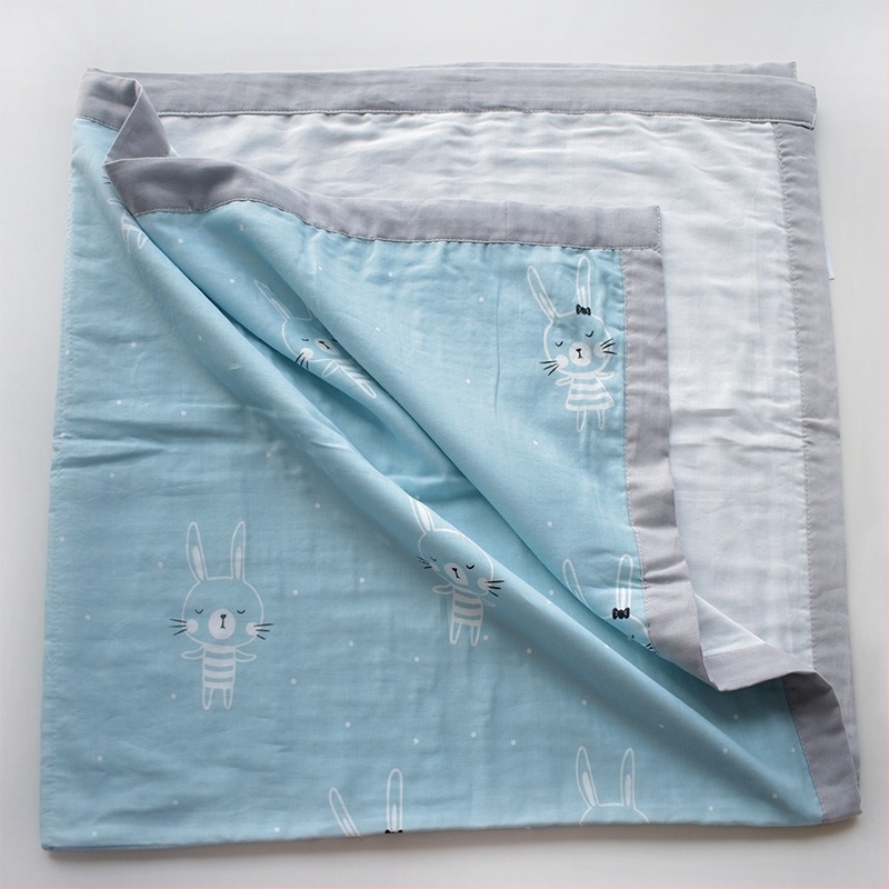 Šest slojeva pamučne gaze za bebu — sve sezone, za novorođenčad