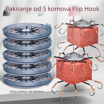 Eksplozivna udica za ribolov, broj 1, za ribolov u potoku — Flip Hook