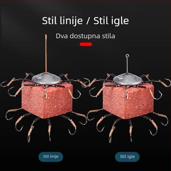 Eksplozivna udica za ribolov, broj 1, za ribolov u potoku — Flip Hook