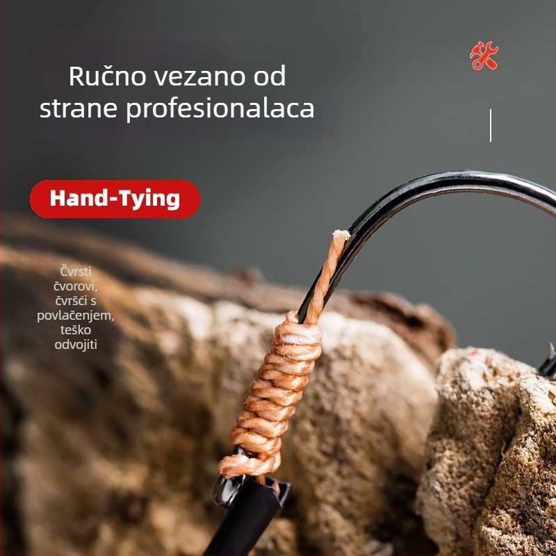 Eksplozivna udica za ribolov, broj 1, za ribolov u potoku — Flip Hook